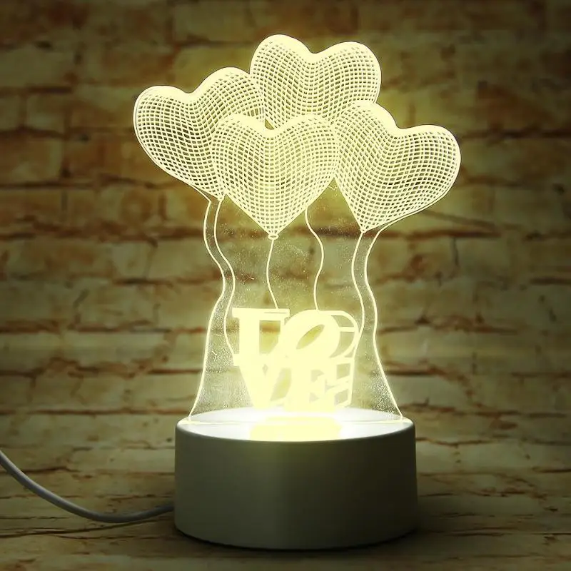 3D Cartoon LED Night Light Button Switch Plug Bedroom Home Decoration Beside Lamp Creative Children Gift Romantic Night Lamp
3D Cartoon LED Night Light Button Switch Plug Bedroom Home Decoration Beside Lamp Creative Children Gift Romantic Night Lamp
