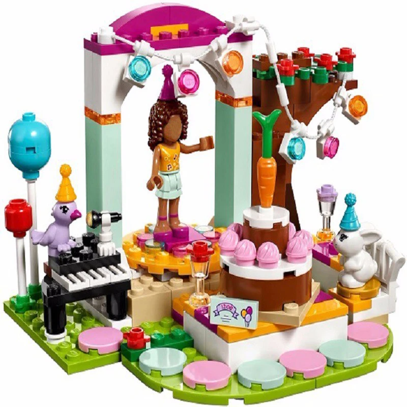 BELA 10492 Friends Figure Andrea Birthday Party Building Blocks Sets DIY Educational Toys for Children gifts 41110
BELA 10492 Friends Figure Andrea Birthday Party Building Blocks Sets DIY Educational Toys for Children gifts 41110