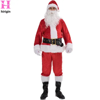 Christmas Santa Claus Costume Fancy Dress Adult Suit Cosp lay Party Outfit 7PCS Unisex Men Women Xmas Gift Clothes Outfits
Christmas Santa Claus Costume Fancy Dress Adult Suit Cosp lay Party Outfit 7PCS Unisex Men Women Xmas Gift Clothes Outfits