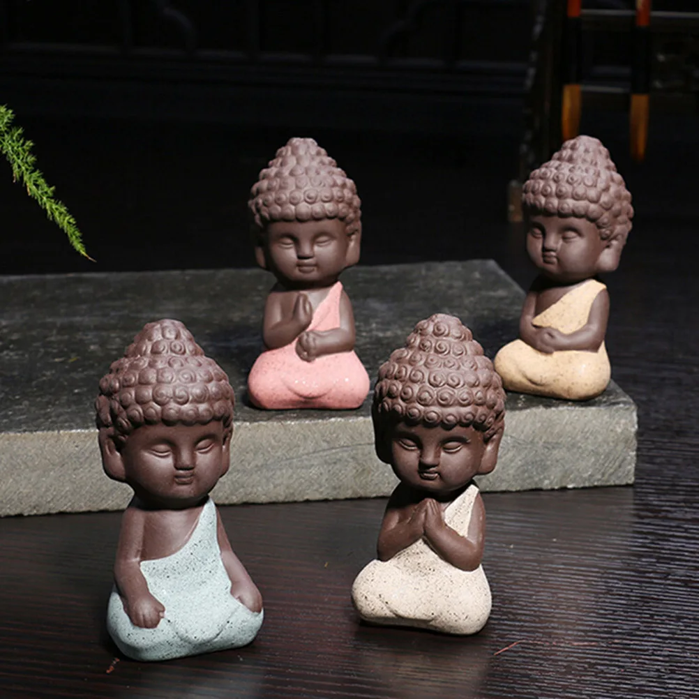 1pc small Buddha statue monk figurine tathagata India Yoga tea pet purple ceramic crafts decorative ceramic ornaments
1pc small Buddha statue monk figurine tathagata India Yoga tea pet purple ceramic crafts decorative ceramic ornaments