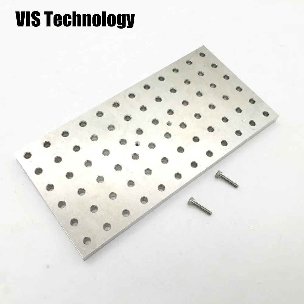 Processed Aluminum Plate Aluminum sheet 120*60mm Thickness 5mm+2pcs M2*10mm screw for SLA NanoDLP 3D printer Thingiverse TOS
Processed Aluminum Plate Aluminum sheet 120*60mm Thickness 5mm+2pcs M2*10mm screw for SLA NanoDLP 3D printer Thingiverse TOS