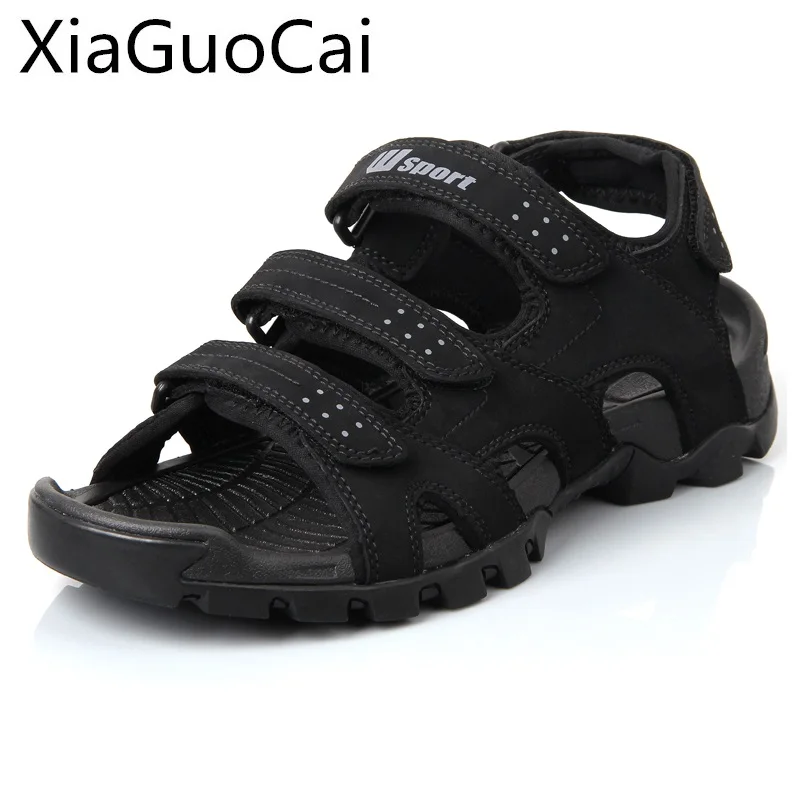 Brand Men's Sandals Summer Cutouts Outdoor Beach Shoes Male Gladiator Hook and Loop Sandals Lightweight Flat Sandals
Brand Men's Sandals Summer Cutouts Outdoor Beach Shoes Male Gladiator Hook and Loop Sandals Lightweight Flat Sandals