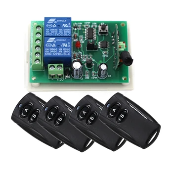 DC 24V 2CH RF Wireless Remote Control Switch 2 Relay Remote Switch for LED Lamp Light with 4 Transmitter 315Mhz
DC 24V 2CH RF Wireless Remote Control Switch 2 Relay Remote Switch for LED Lamp Light with 4 Transmitter 315Mhz
