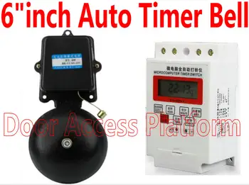 6" inch Timer Bell Ring, Door Ring Bell School bell Hotel Restauran time switch bell ring management clock in and clock out kit
6" inch Timer Bell Ring, Door Ring Bell School bell Hotel Restauran time switch bell ring management clock in and clock out kit