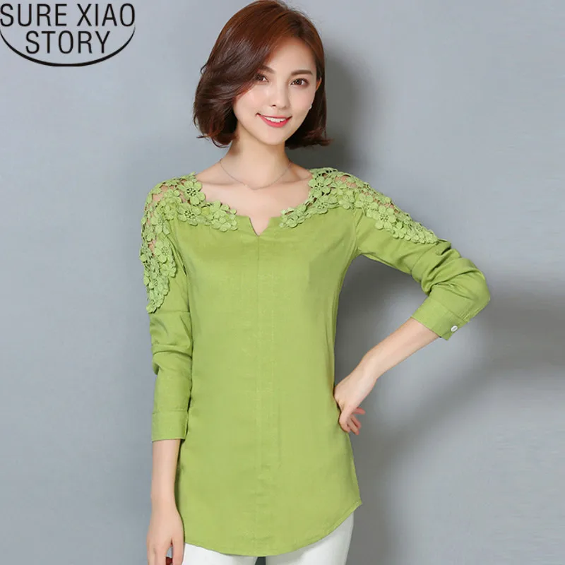 blusas mujer de moda 2018 womens tops and blouses lace blouse Embroidery Office Lady Floral V-Neck Long plus size 185B 25
blusas mujer de moda 2018 womens tops and blouses lace blouse Embroidery Office Lady Floral V-Neck Long plus size 185B 25