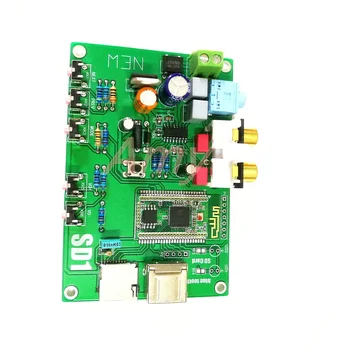 Bluetooth digital playback board, local WAV/APE/FLAC lossless decoding, I2S or SPDIF output select one.
Bluetooth digital playback board, local WAV/APE/FLAC lossless decoding, I2S or SPDIF output select one.