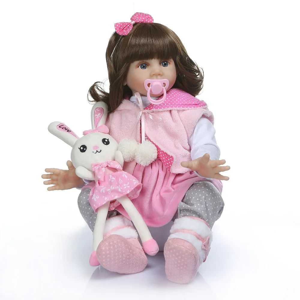 60cm reborn lol Bonecas 24Inch Silicone Vinyl Newborn Doll Lifelike latest silicone babies doll girl kids birthday presents
60cm reborn lol Bonecas 24Inch Silicone Vinyl Newborn Doll Lifelike latest silicone babies doll girl kids birthday presents