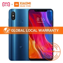 Global Version Xiaomi Mi 8 6GB 64GB 6.21" Full Screen Snapdragon 845 Octa Core 20MP Front Camera NFC Face Unlock Mi8 Smartphone(China)