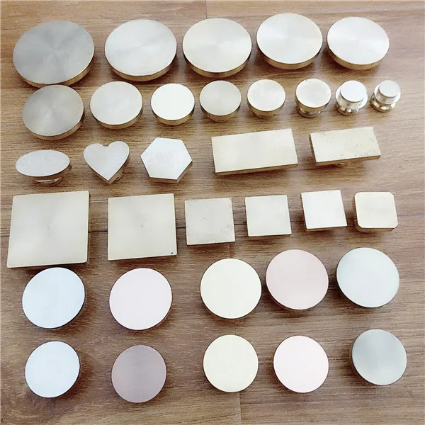 Description Picture 2 of itemJust Plain blank Wax Seal Copper head without carving DIY Scrapbooking wax sealing stamp invitation/envelop gift seal Empty head
