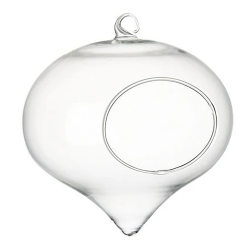 1Pc Cute Home Lantern Shape Clear Glass Flower Plant Hanging Vase Planter Crystal ball Container Decor (Size: 12cm by 9.2cm)
1Pc Cute Home Lantern Shape Clear Glass Flower Plant Hanging Vase Planter Crystal ball Container Decor (Size: 12cm by 9.2cm)