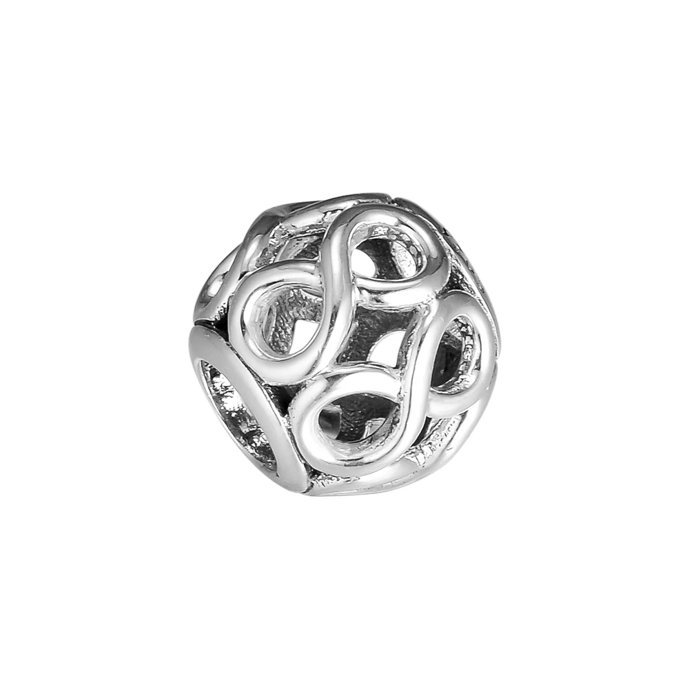 100% 925 Sterling Silver Infinite Shine Openwork Charm Fit for Original Brand Bracelets Beads Woman Jewelry Pendant Necklace
100% 925 Sterling Silver Infinite Shine Openwork Charm Fit for Original Brand Bracelets Beads Woman Jewelry Pendant Necklace