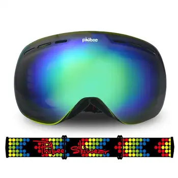 Unisex large spherical coating double-layer UV anti-fog ski goggles youth climbing mirror windproof eye protection
Unisex large spherical coating double-layer UV anti-fog ski goggles youth climbing mirror windproof eye protection