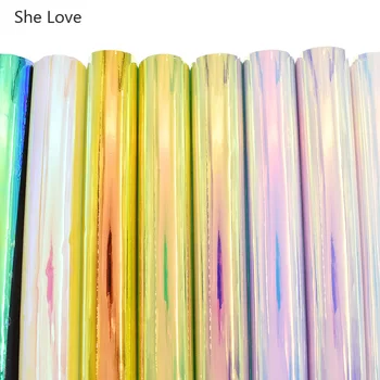 Chzimade 29X137cm Synthetic PU Leather Fabric Mirror Glitter Laser Holographic Leather For Bags Garment Diy Sewing Materials
Chzimade 29X137cm Synthetic PU Leather Fabric Mirror Glitter Laser Holographic Leather For Bags Garment Diy Sewing Materials