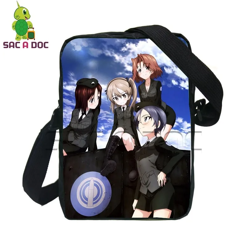 Anime GIRLS Und PANZER Boys Girls School Bags Kawaii Miho Saori Crossbody Bag Mini Messenger Bags Children Bookbag Gift Bag
Anime GIRLS Und PANZER Boys Girls School Bags Kawaii Miho Saori Crossbody Bag Mini Messenger Bags Children Bookbag Gift Bag