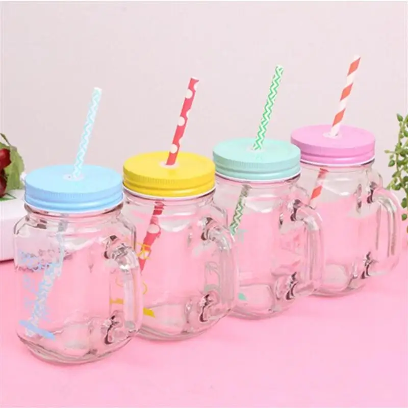 15oz Double Wall Insulated Mason Jar Tumbler Mug With Stainless Steel Lid And Dot Straws For Birthday Party Event Supplies
15oz Double Wall Insulated Mason Jar Tumbler Mug With Stainless Steel Lid And Dot Straws For Birthday Party Event Supplies