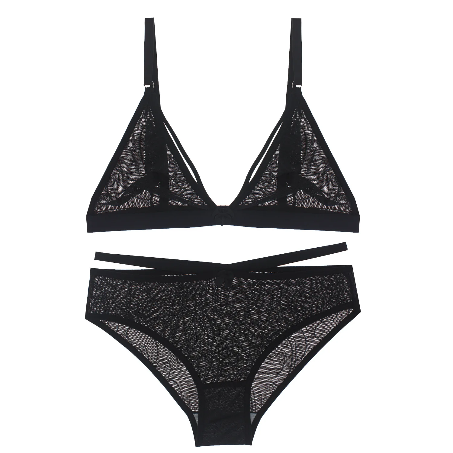 Amazon AliExpress lingerie extreme temptation suit three-point tulle pajamas sexy Europe and America ebaywish
Amazon AliExpress lingerie extreme temptation suit three-point tulle pajamas sexy Europe and America ebaywish