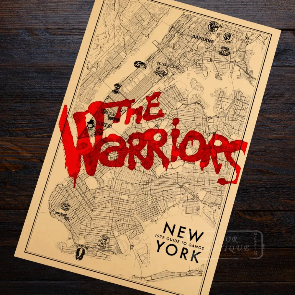 The Warriors Design Movie Film Poster Vintage Retro Decorative DIY Wall Stickers Home Posters Art Bar Decor
The Warriors Design Movie Film Poster Vintage Retro Decorative DIY Wall Stickers Home Posters Art Bar Decor