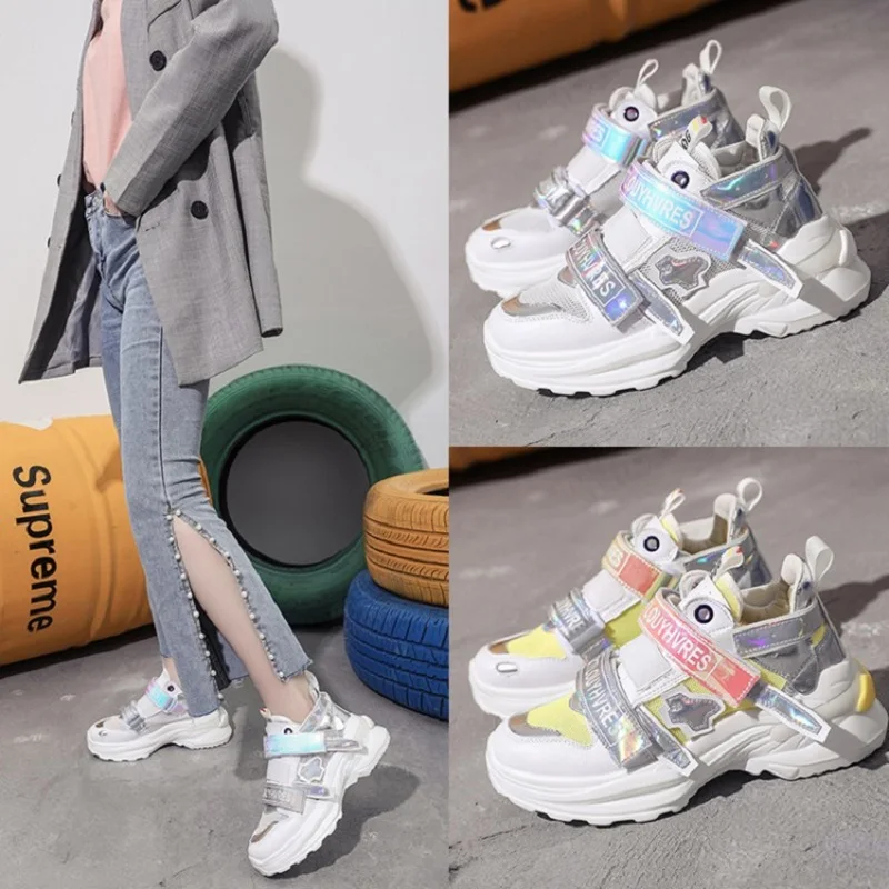 2019 ladies training White Yellow multicolor shoes platform buty damskie woman sneakers leather
2019 ladies training White Yellow multicolor shoes platform buty damskie woman sneakers leather