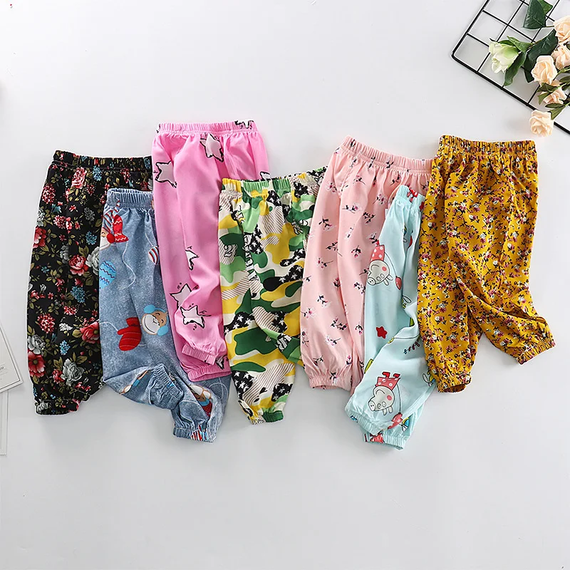 Children Pants Girls Boys Spring Summer Loose Pants Flower Striped Camouflage Print Leggings Anti-Mosquito Infant Trouser Leggin
Children Pants Girls Boys Spring Summer Loose Pants Flower Striped Camouflage Print Leggings Anti-Mosquito Infant Trouser Leggin