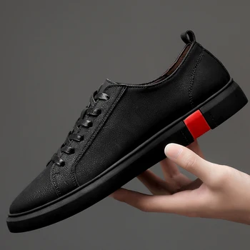 Summer Men Breathable Skateboard Shoes lace up Men Fashion Sneakers outdoor dress Trainers Shoes Casual Genuine Leather Shoes L5
Summer Men Breathable Skateboard Shoes lace up Men Fashion Sneakers outdoor dress Trainers Shoes Casual Genuine Leather Shoes L5