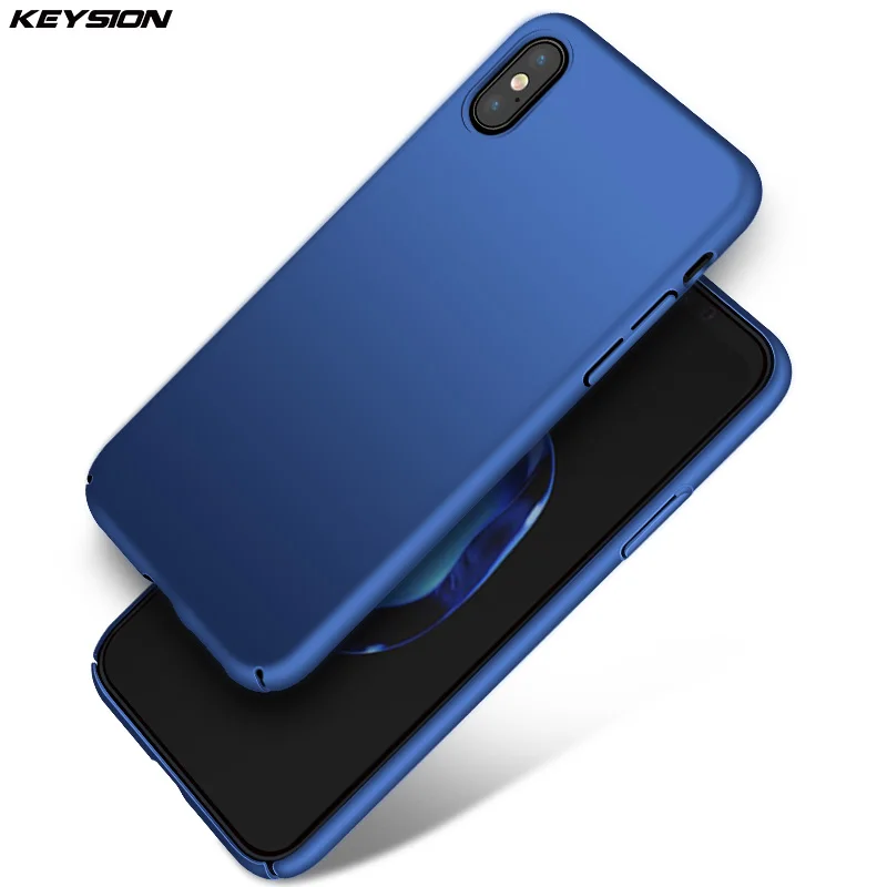 KEYSION Case for iPhone X Luxury protective phone case Ultra-thin matte Hard PC back cover for iPhone 10 Anti-skid Phone Shell
KEYSION Case for iPhone X Luxury protective phone case Ultra-thin matte Hard PC back cover for iPhone 10 Anti-skid Phone Shell