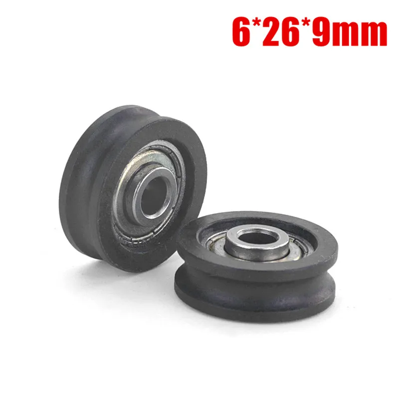 1pcs 6*26*9mm U groove non-standard 698zz bearing POM plastic pulley nylon plastic wheel roller
1pcs 6*26*9mm U groove non-standard 698zz bearing POM plastic pulley nylon plastic wheel roller