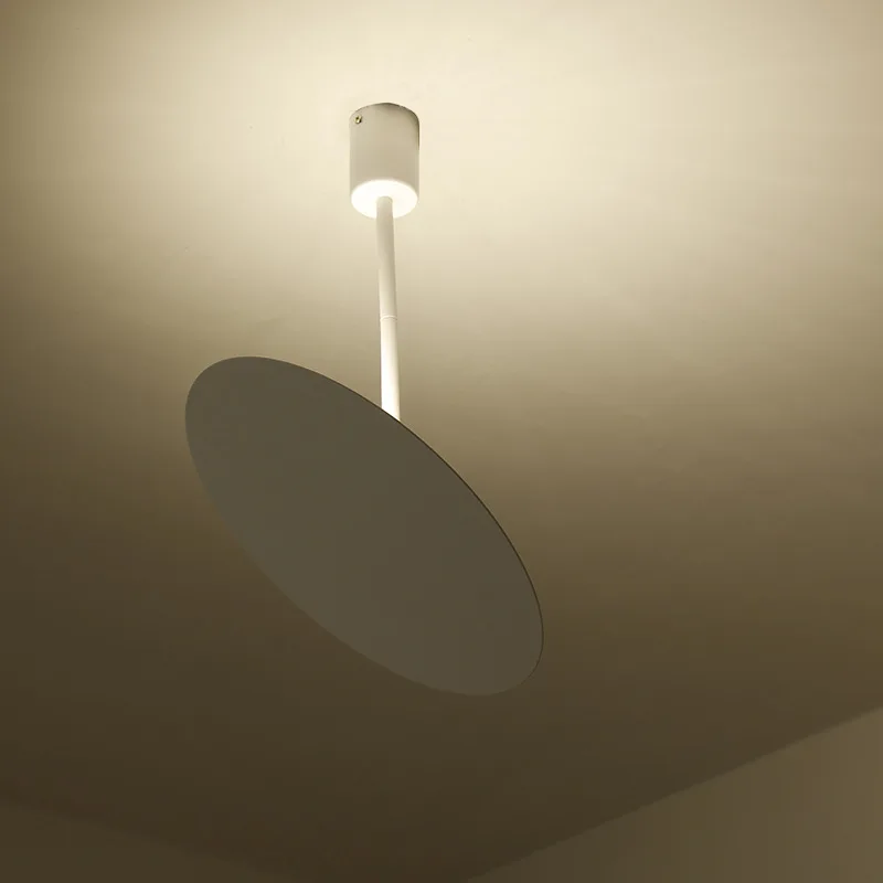 Nordic European Modern LED Pendant Light Black White Adjustable Direction Minimalist Pendant Lamp for Restaurant Dining Room Art Decor (6)