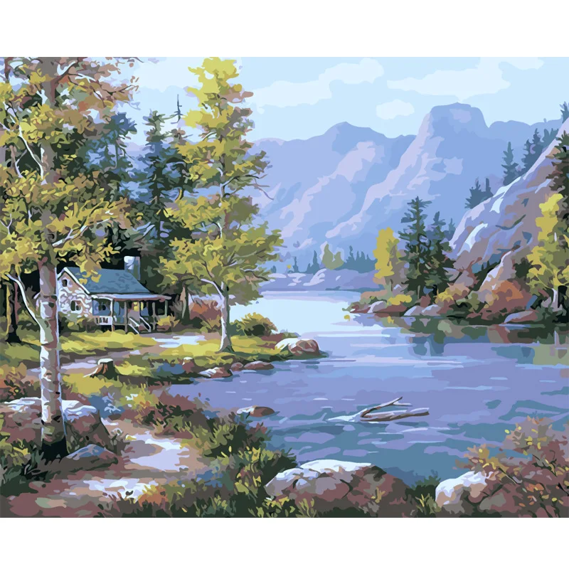 Coloring By Numbers Wall Pictures for Living Room Pictures on The Wall Home Wall Decoration Hand Painted Canvas Painting 50x40cm
Coloring By Numbers Wall Pictures for Living Room Pictures on The Wall Home Wall Decoration Hand Painted Canvas Painting 50x40cm
