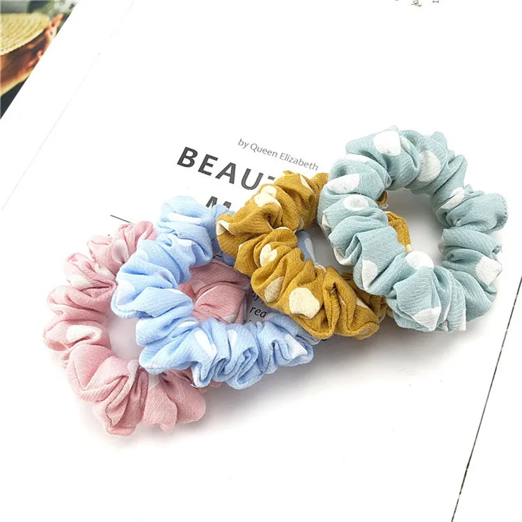 New arrival Fashion women lovely small Hair bands cute dot hair scrunchies girl's hair Tie Accessories Ponytail Holder
New arrival Fashion women lovely small Hair bands cute dot hair scrunchies girl's hair Tie Accessories Ponytail Holder
