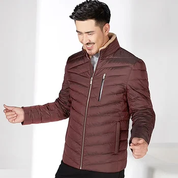 Autumn Winter Fashion Men Fur Stand Collar Patchwork White Duck Down Coat Jackets , Fall Mens Wine Red Big Size Coats Jacket
Autumn Winter Fashion Men Fur Stand Collar Patchwork White Duck Down Coat Jackets , Fall Mens Wine Red Big Size Coats Jacket