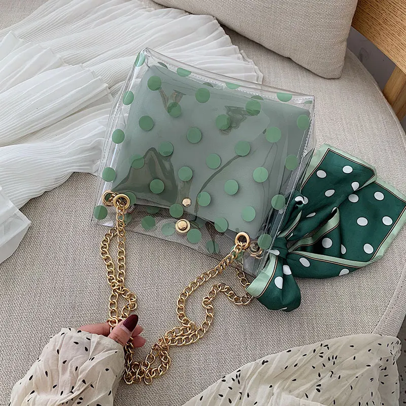 New small bag on female han edition scarves joker 2019 new bucket bag brim transparent jelly single shoulder bag
New small bag on female han edition scarves joker 2019 new bucket bag brim transparent jelly single shoulder bag