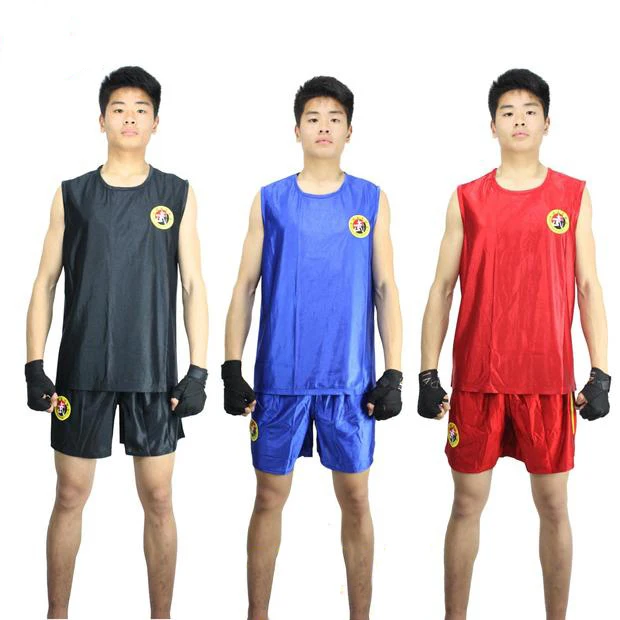 Adult children Sanda / boxing / martial arts / Muay Thai black and red costumes practice clothes
Adult children Sanda / boxing / martial arts / Muay Thai black and red costumes practice clothes