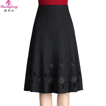 2019 Autumn Winter Plus Size Skirt for Women Casual Floral Beaded Mother's Wool Skirt Middile Age Women Clothing Yuxinfeng 6XL
2019 Autumn Winter Plus Size Skirt for Women Casual Floral Beaded Mother's Wool Skirt Middile Age Women Clothing Yuxinfeng 6XL