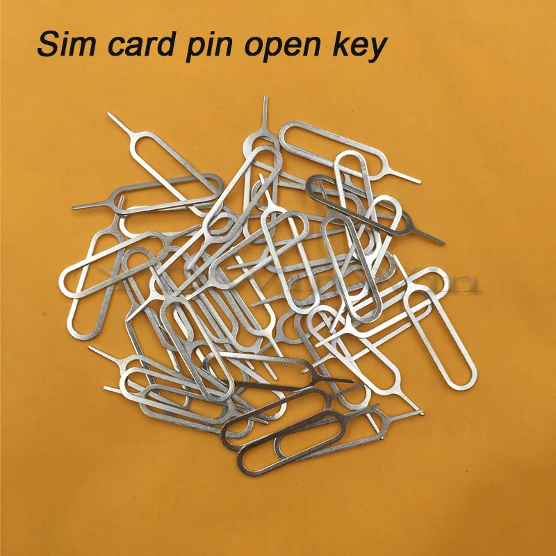 Universal New Sim Card Tray Remover Eject Pin Key Open Tool Ejector For iPhone Xiaomi Huawei Phones
Universal New Sim Card Tray Remover Eject Pin Key Open Tool Ejector For iPhone Xiaomi Huawei Phones