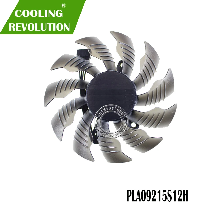 

87mm T129215SU PLA09215S12H 4Pin 42mm Cooler Fan For Gigabyte GeForce GTX 960 GTX 950 R9 390 380 Graphics Video Card Cooling Fan