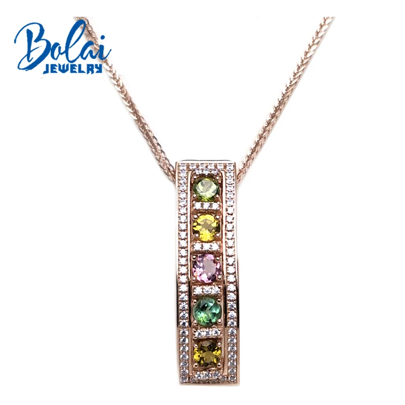 Bolaijewelry,natural Multicolor tourmaline gemstone pendant necklacefine jewelry for anniversary party or daily wear best gift.
Bolaijewelry,natural Multicolor tourmaline gemstone pendant necklacefine jewelry for anniversary party or daily wear best gift.