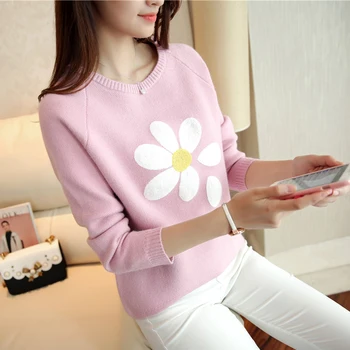 2019 Korean winter sweater female Pullover female loose short petal bottoming sweaters college wind jacket
2019 Korean winter sweater female Pullover female loose short petal bottoming sweaters college wind jacket