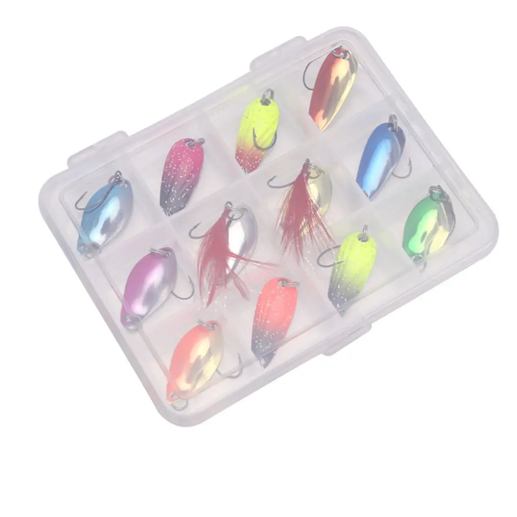Makou Sequins 12 Sets Of Spoon-Shaped Shells Willow Full Metal Long-Range Iron Piece Fishing Lure Fishing Gear
Makou Sequins 12 Sets Of Spoon-Shaped Shells Willow Full Metal Long-Range Iron Piece Fishing Lure Fishing Gear