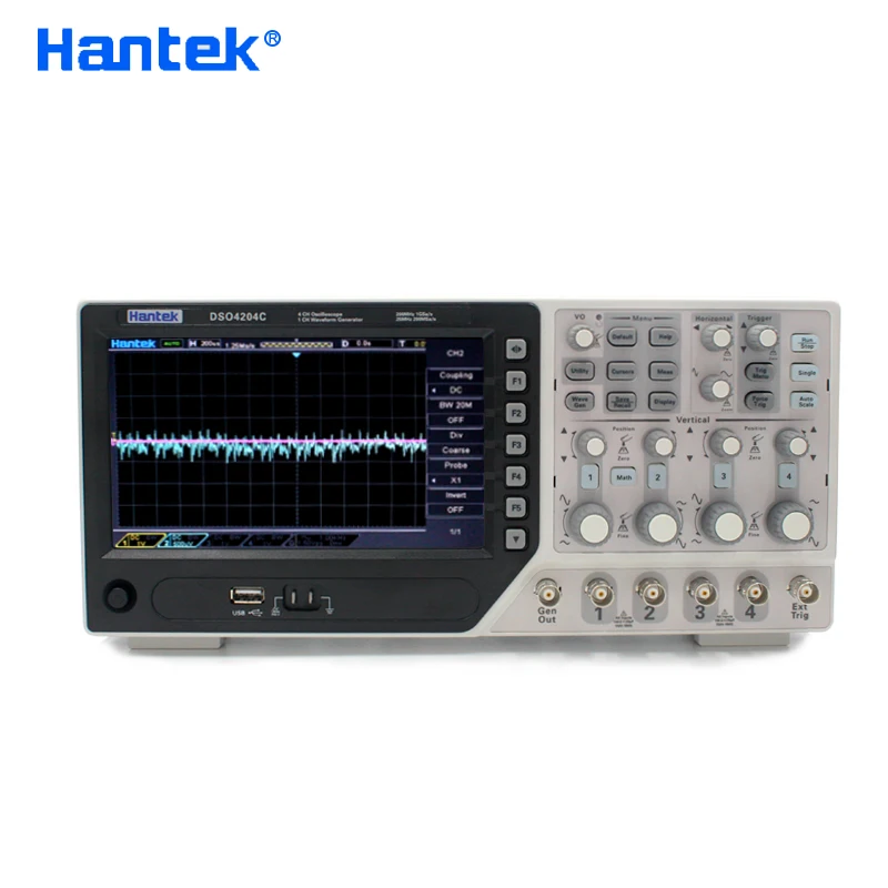 Hantek Official DSO4204C Digital Oscilloscope 200MHz 4Channels Portable USB Osciloscopio Automotive +EXT+DVM+Auto range function
Hantek Official DSO4204C Digital Oscilloscope 200MHz 4Channels Portable USB Osciloscopio Automotive +EXT+DVM+Auto range function