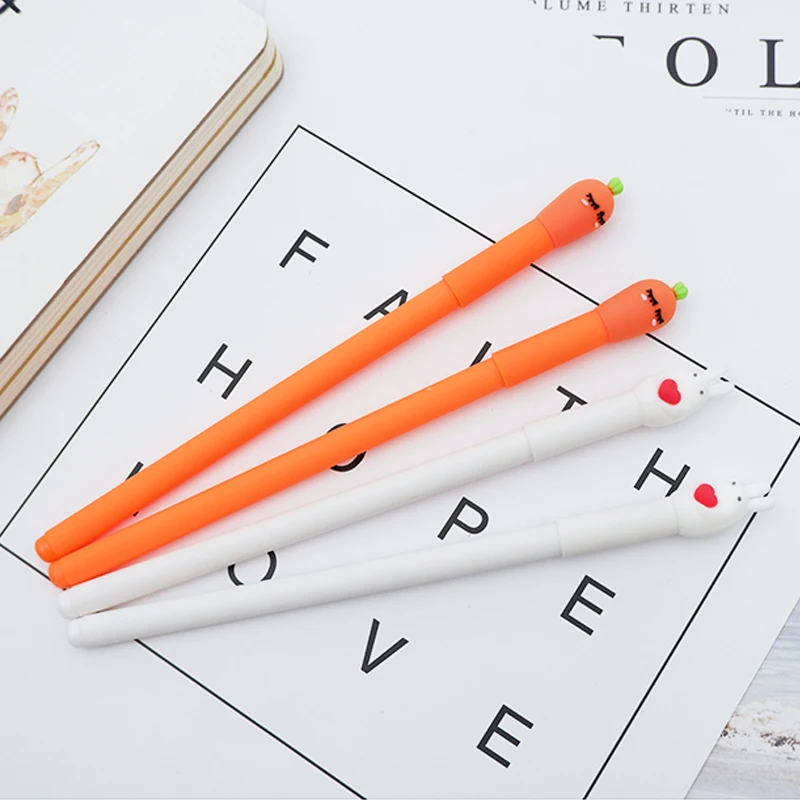2 pcs/lot cute Rabbits love Gel Pen Promotional Gift Stationery School & Office Supply Kawai Neutral pen Stationery
2 pcs/lot cute Rabbits love Gel Pen Promotional Gift Stationery School & Office Supply Kawai Neutral pen Stationery