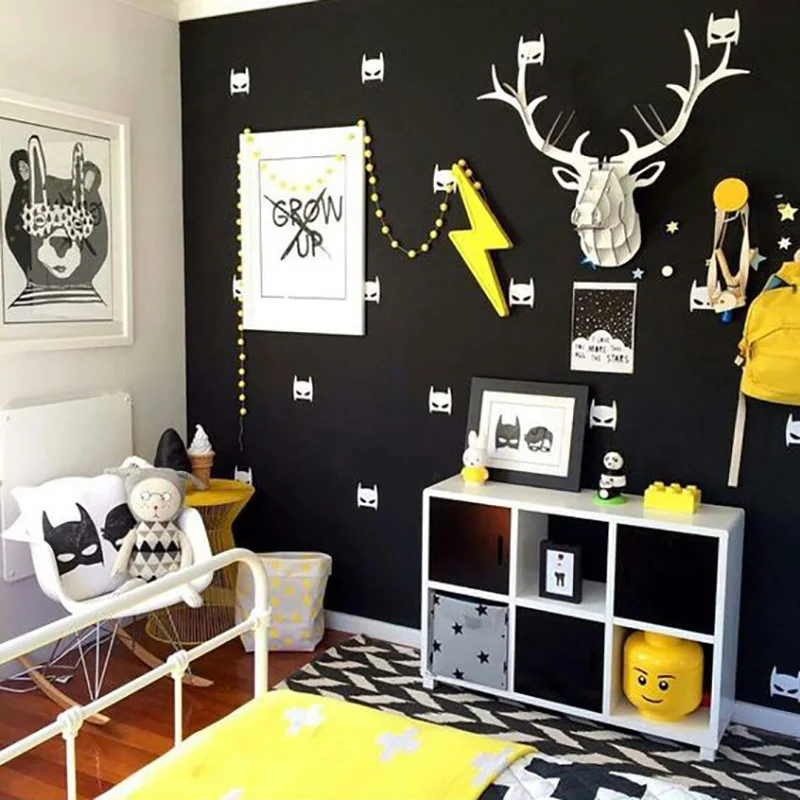 Baby Boy Room Superhero Batman Decorative Stickers Nursery Bedroom Wall Sticker For Kids Room Children Wall Decal Stickers
Baby Boy Room Superhero Batman Decorative Stickers Nursery Bedroom Wall Sticker For Kids Room Children Wall Decal Stickers