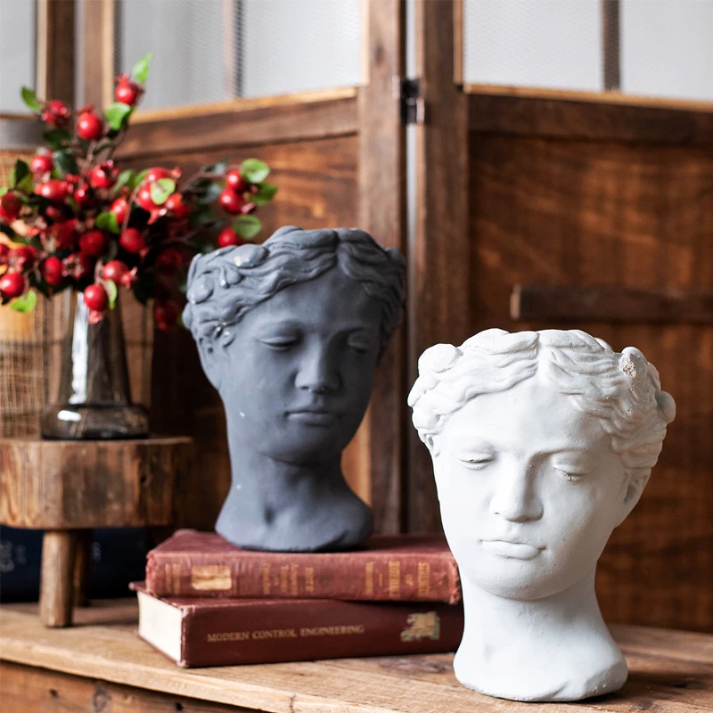 Retro Venus Character Avatar Statue Yard Balcony Character Vase Figurines Home Furnishing Decor Flowerpot Large Succulents
Retro Venus Character Avatar Statue Yard Balcony Character Vase Figurines Home Furnishing Decor Flowerpot Large Succulents