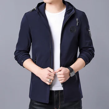 2020 New Fashion Wind Breaker Jackets Mens Cap Jacket Outerwear High Street Trend Overcoat Korean Casual Coat Men Clothing
2020 New Fashion Wind Breaker Jackets Mens Cap Jacket Outerwear High Street Trend Overcoat Korean Casual Coat Men Clothing