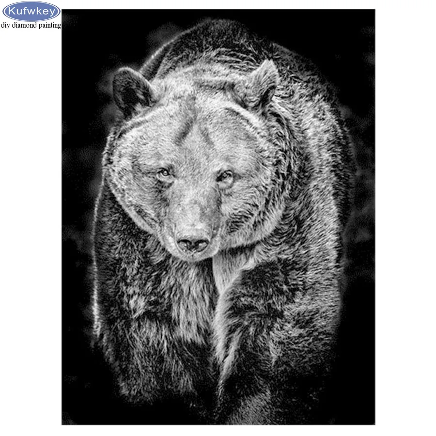 Animal bear diamond Painting rhinestone Home Modern Decor Thanksgiving Black and White Ash diamond embroidery mosaic icon
Animal bear diamond Painting rhinestone Home Modern Decor Thanksgiving Black and White Ash diamond embroidery mosaic icon