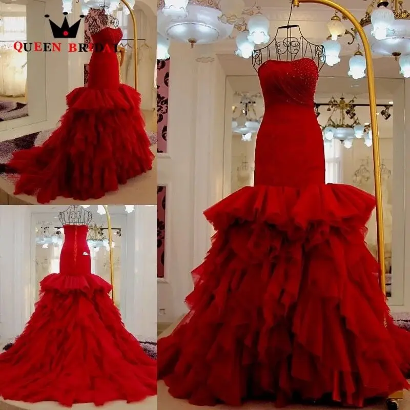 Custom Made Ruffle Beaded Sequins Luxury Wine Red Sexy Luxuy Evening Dresses 2021 New Party Prom Dress Evening Gowns CH25M
Custom Made Ruffle Beaded Sequins Luxury Wine Red Sexy Luxuy Evening Dresses 2021 New Party Prom Dress Evening Gowns CH25M