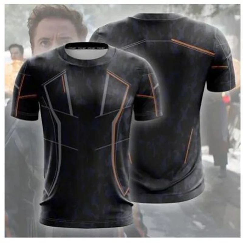 2018 Men 3D Print Infinity War Tony Stark 3 Avengers Cosplay Fitness Compression Shirt Male Tops Halloween Costumes
2018 Men 3D Print Infinity War Tony Stark 3 Avengers Cosplay Fitness Compression Shirt Male Tops Halloween Costumes