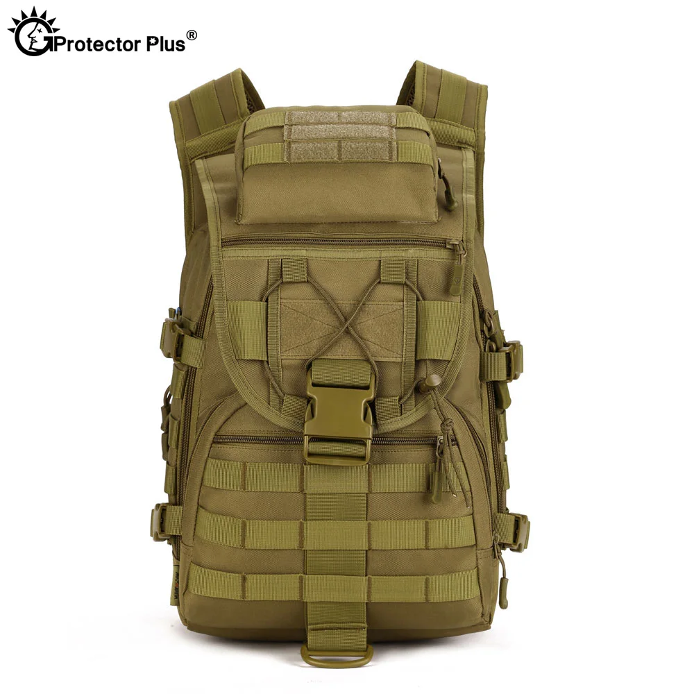 PROTECTOR PLUS Military Style Tactical Backpack Waterproof Bag Aurable Adjustable Equipment Backpack 40L Capacity 6 Colors
PROTECTOR PLUS Military Style Tactical Backpack Waterproof Bag Aurable Adjustable Equipment Backpack 40L Capacity 6 Colors