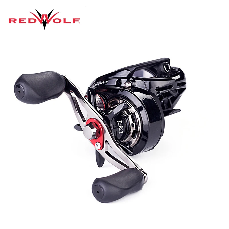 RedWolf Gallop Baitcasting Fishing Reel 9BB 7.5:1 4.5KG Casting Reel Anticorrosion Gear Freshwater Saltwater Fishing Tackle
RedWolf Gallop Baitcasting Fishing Reel 9BB 7.5:1 4.5KG Casting Reel Anticorrosion Gear Freshwater Saltwater Fishing Tackle