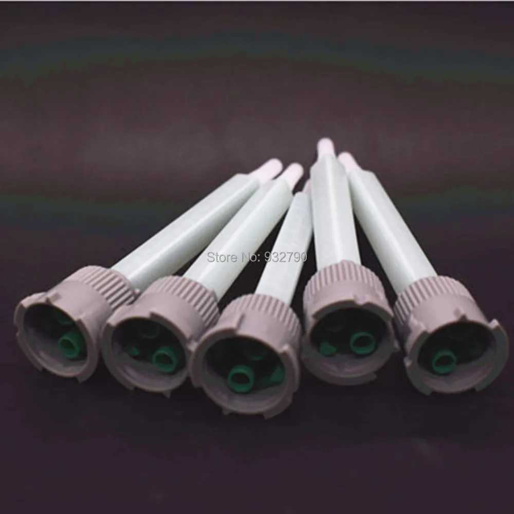 Description Picture 2 of item5pcs 1:1 Adhesives Static Mixer Epoxies Mixing Nozzle for Cartridge