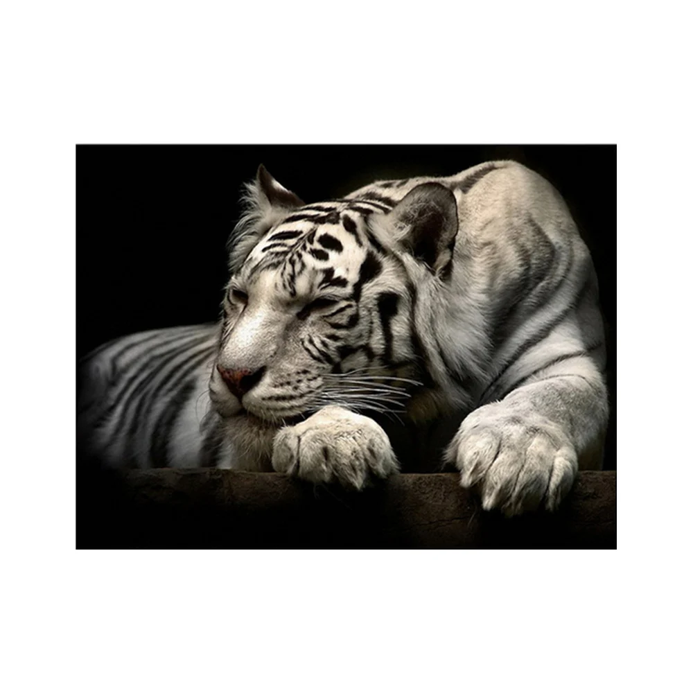Diamond Painting Cross Stitch Diy Embroidery Lazy Tiger Painting Round Drill Diamond Mosaic Beads Pasted Needlework
Diamond Painting Cross Stitch Diy Embroidery Lazy Tiger Painting Round Drill Diamond Mosaic Beads Pasted Needlework